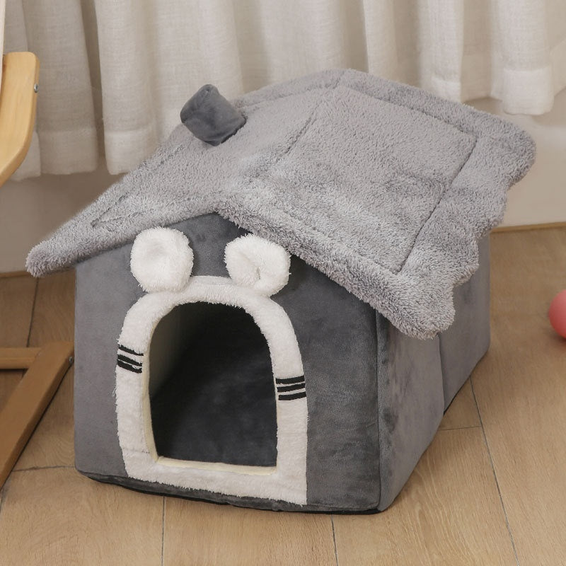 Dog Kennel Easy To Assemble Removable And Washable Soft