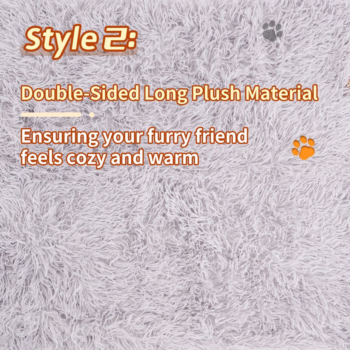 Grey Pet Cushion Plush Warm Dog Blanket Four Seasons Available Cat Blanket Dog Dual Purpose Pet Cushion Sofa