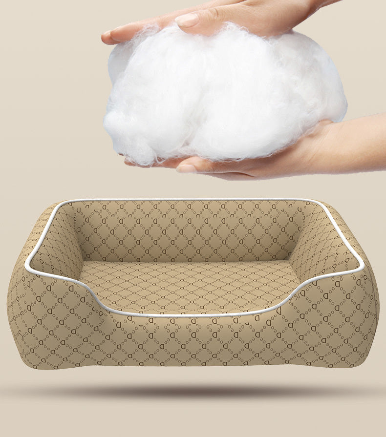 Waterproof Kennel Resistant To Bites And Scratches, Universal Bed For All Four Seasons, Completely Removable And Washable, Corgi Stuffed Animal For Small Dogs, Pet Products