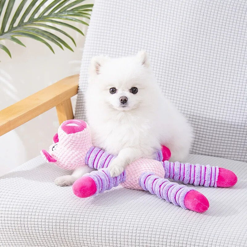 Elephant Pet Push Toys Dogs  Self Relieving And Vocalizing Toys Cat Teeth Grinding And Bite Resistant Interactive Toys