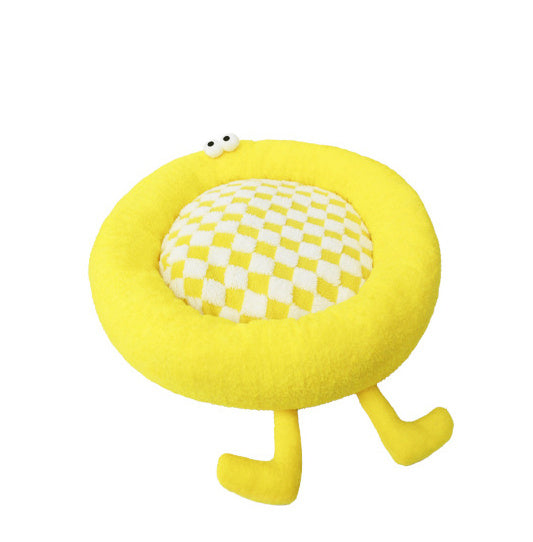 Long Plush Nest For Pets, Thick And Warm Mat For Small And Medium Shiba Inu, Deep Sleep Nest For Puppies, Autumn And Winter