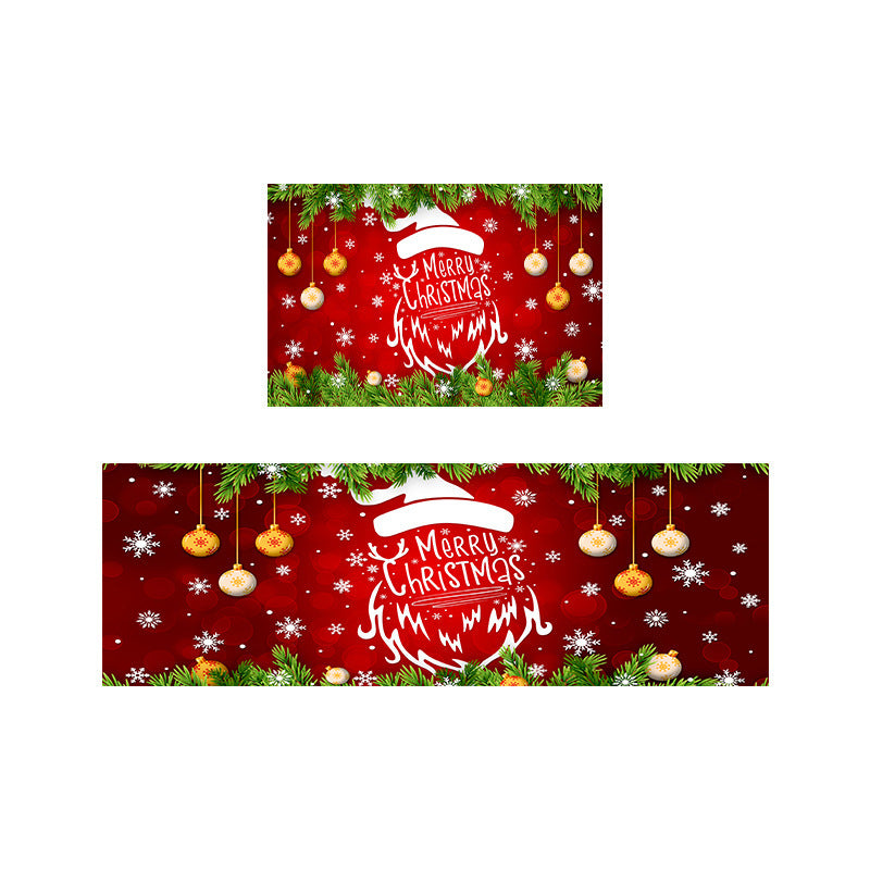 Festive Christmas Decorative Door Mat Doorway Foot Mat