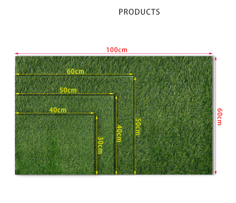 Pet Lawn Mat Dog Floor Mat Fixed Point Nest Washable Wholesale New Product