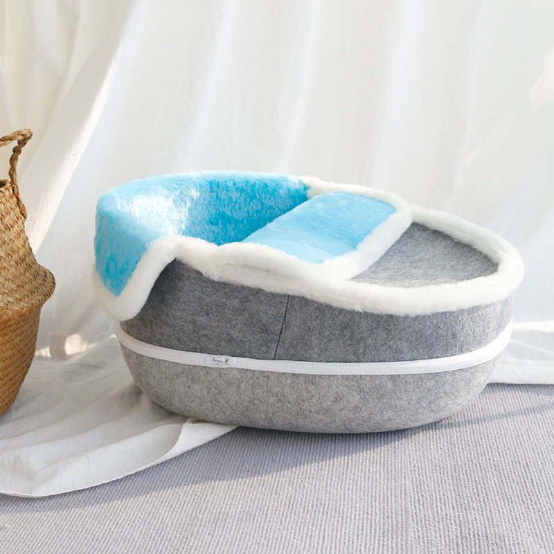 Semi Closed Summer Cool Nest Bed Washable Villa House
