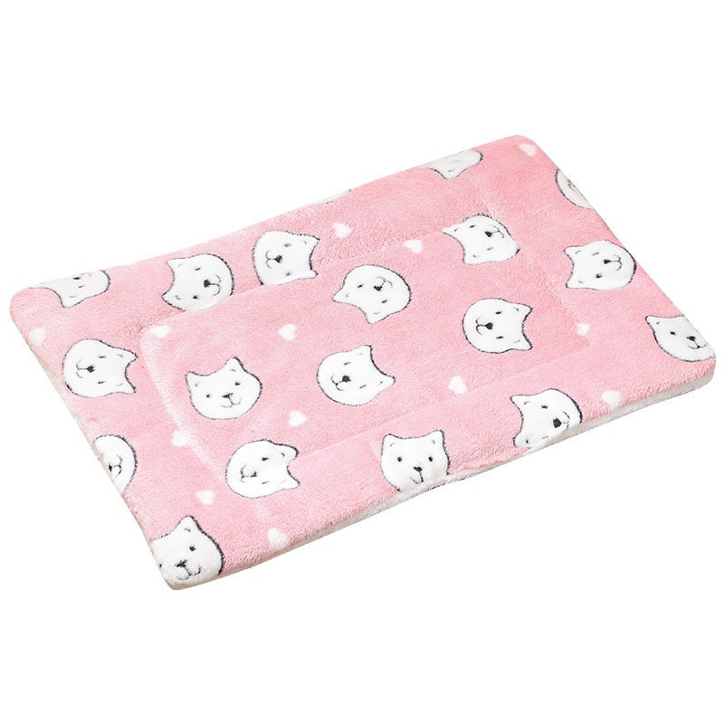 Thickened Autumn And Winter Warm Dogs And Cats Floor Mat Cat Dog Sleeping Universal Pet Bed