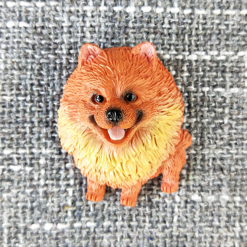 Imitation dog refrigerator magnet
