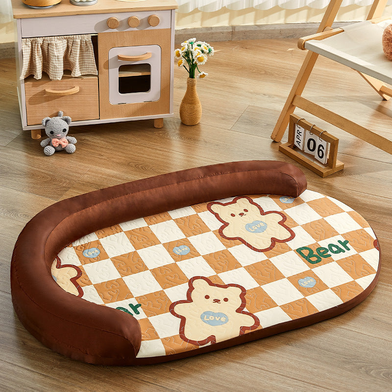 Four Seasons Universal Removable And Washable Summer Cool Nest Sleeping Dog Mat