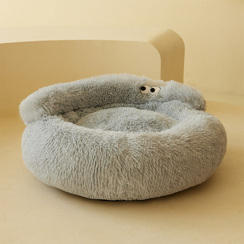 Pet Cat Nest For Winter, Warm Teddy Dog Nest Mat, Suitable For All Seasons, Small Dog Supplies, Cat Bed That Is Easy To Clean