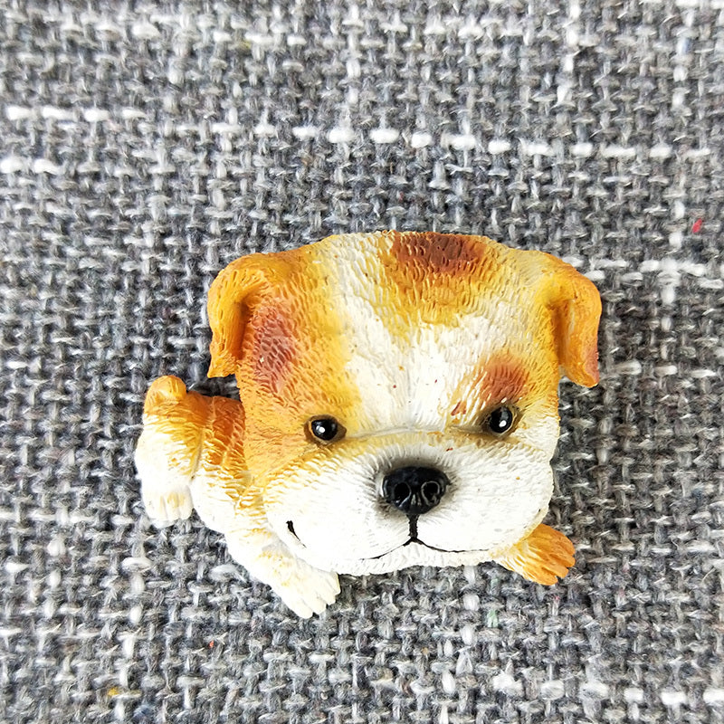 Imitation dog refrigerator magnet