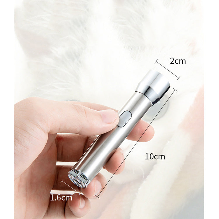 Stainless Steel Rechargeable Mini Led Purple Light Infrared Multi-Pattern Laser Flashlight Funny Cat Laser Toy Pen
