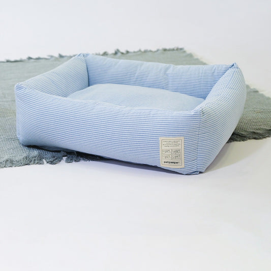 Striped Shirt Lining Foldable Warm Cat Nest