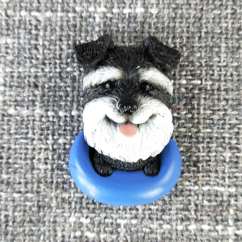Imitation dog refrigerator magnet