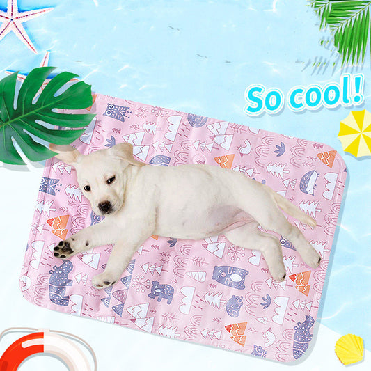 Creative Printing Pet Gel Cooling Ice Pad