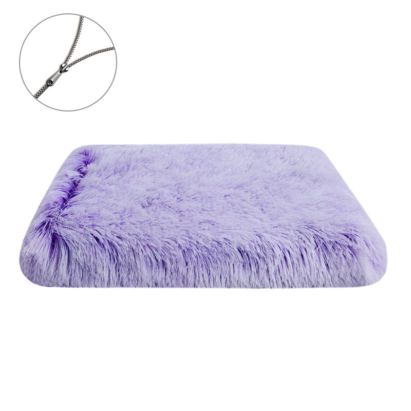 Plush Square Kennel Cat Mat