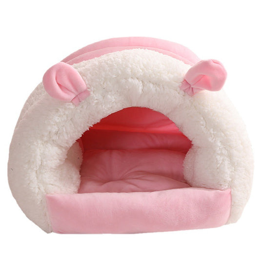 Closed Cat Nest For All Four Seasons Universal Supplies For Cats Washable And Warm Kennel For Winter Mat For Kitten Room