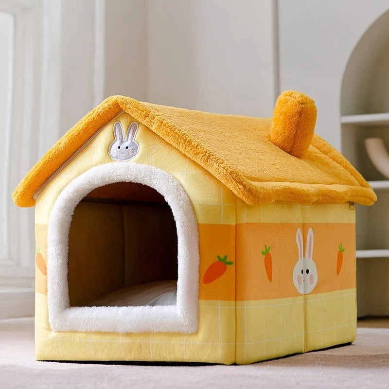Autumn And Winter Closed Warm Cat Bed Kennel Pet Supplies