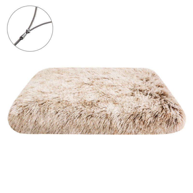 Plush Square Kennel Cat Mat