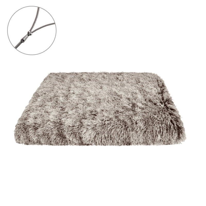Plush Square Kennel Cat Mat