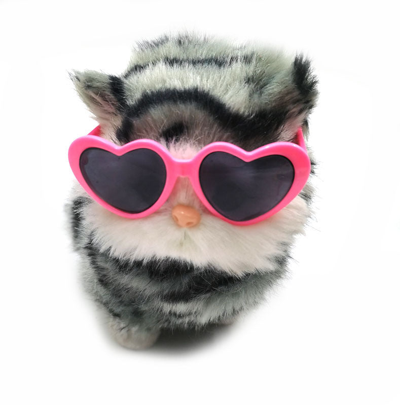 Dog Cat Pet Heart-shaped Sunglasses