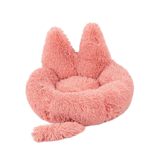 Winter Kennel For Pets, Long Round Plush Nest, Cat Nest, Warm Pet Supplies, Dog Bed, Pet Cushion