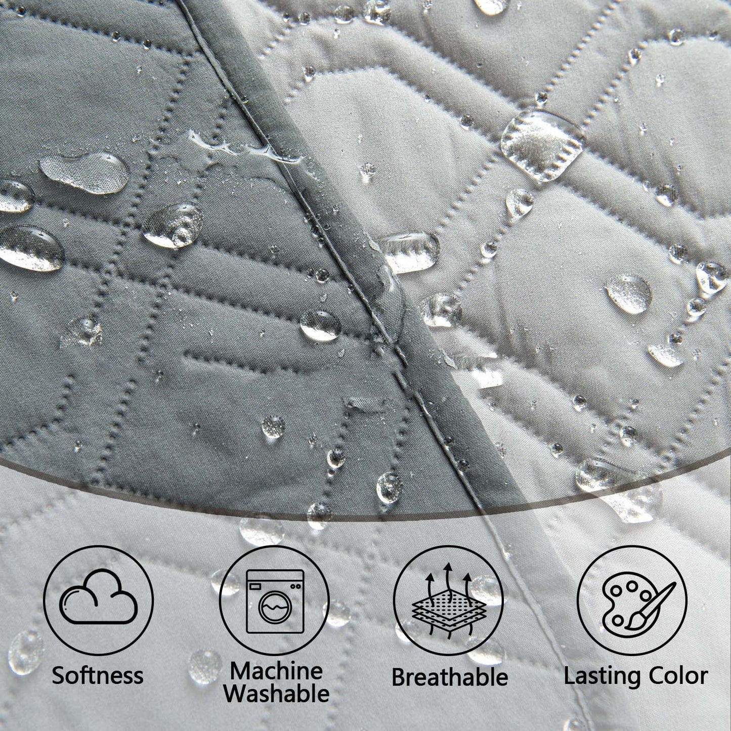 Contrast Color Double-sided Waterproof Pet Sofa Cushion