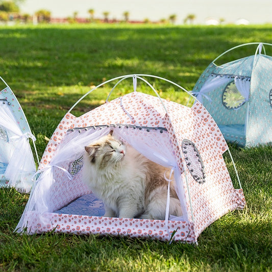 Cat Nest Summer Tent Kennel Four Seasons Universal