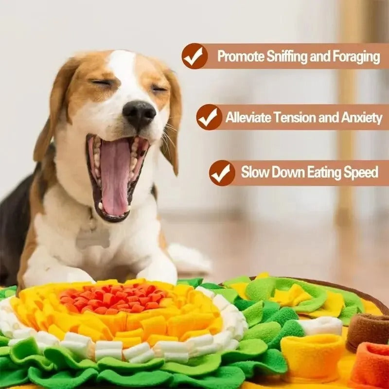 Flower-shaped Dog Cat Olfactory Training Pad