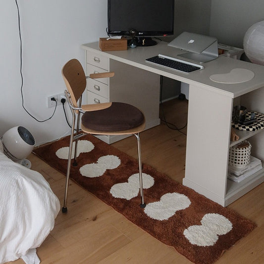Flocking Carpet Long Velvet Thickened Non-slip Absorbent Strip Home Tea Table Cloth