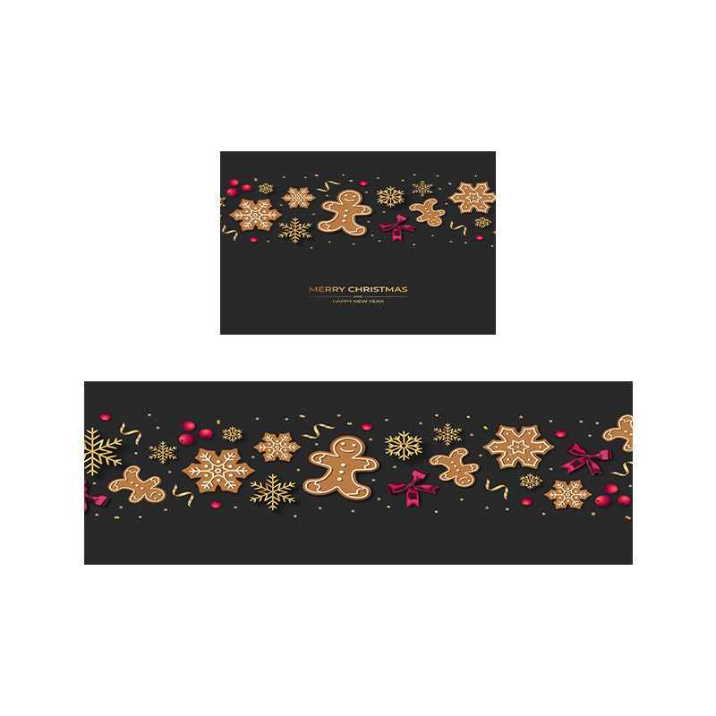 Festive Christmas Decorative Door Mat Doorway Foot Mat