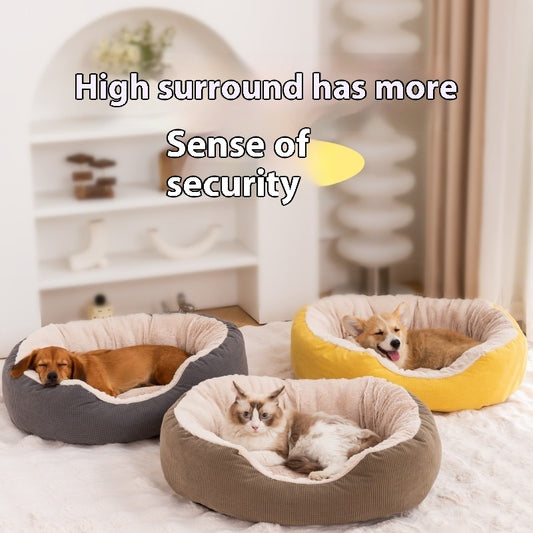 Winter Fleece-lined Thick Removable Washable Scratch-resistant Wear-resistant Warm Cat Nest