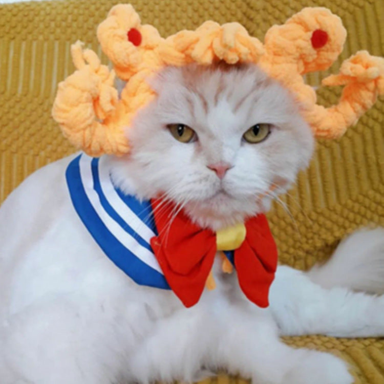 Cat Headgear Double Dough-twist Style Plaits Handmade