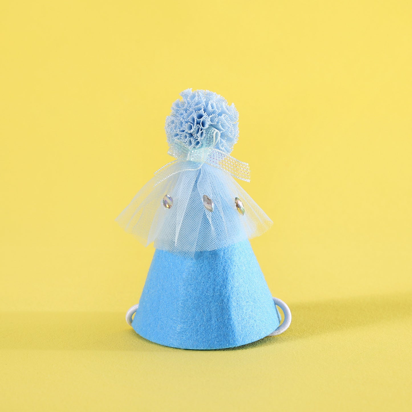 Pet Sequin Lace Bib Rhinestone Gauze Skirt Felt Hat