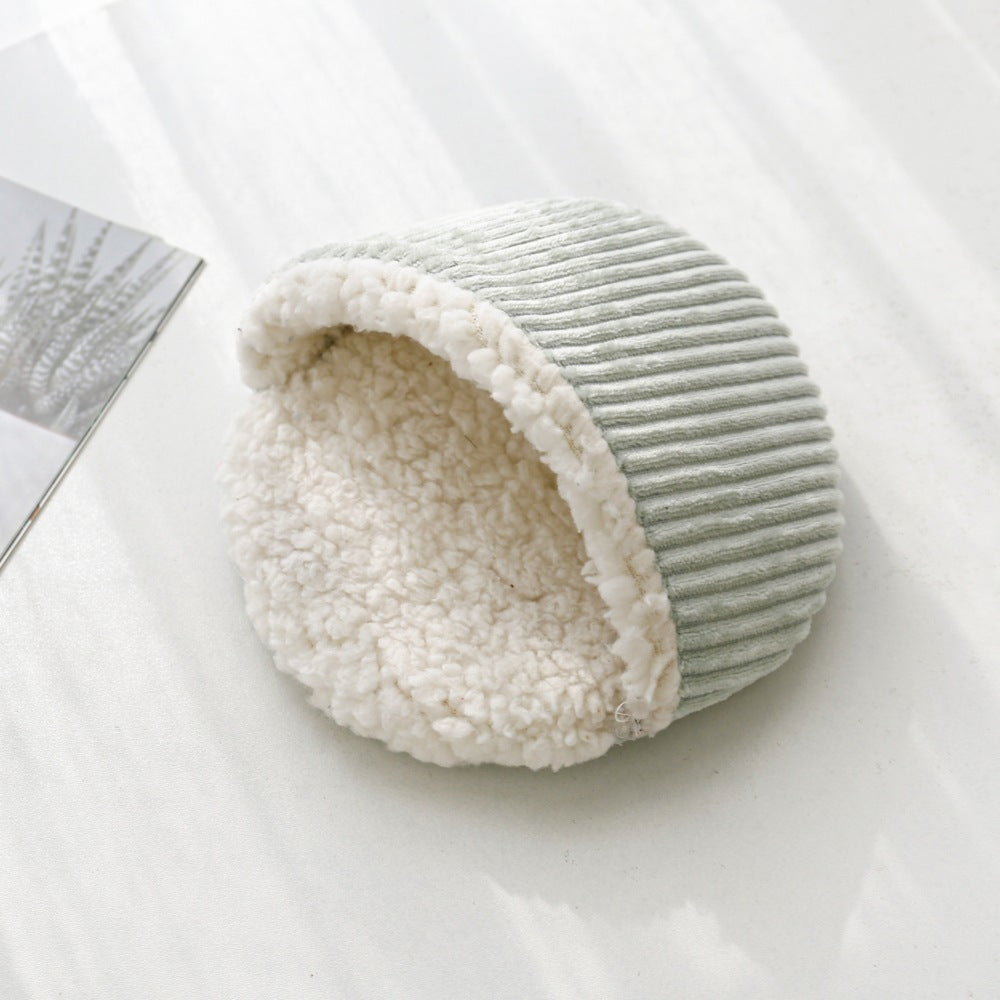 Hamster Corduroy Cotton Velvet Warm Cotton Pet Nest