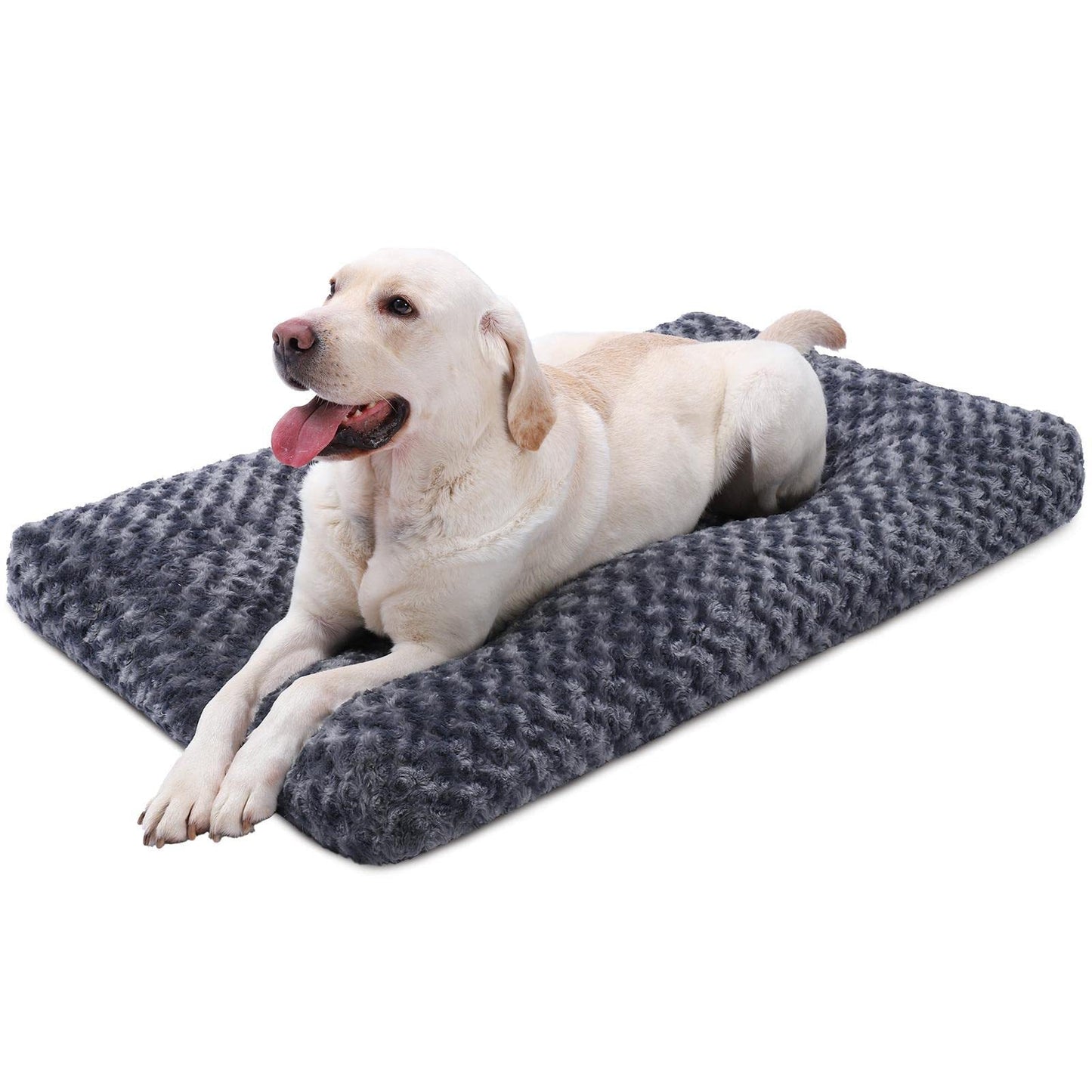 Embossed Velvet Dog Mat Bite-resistant Scratch Pet Mattress Four Seasons Universal Anti-slip Soft