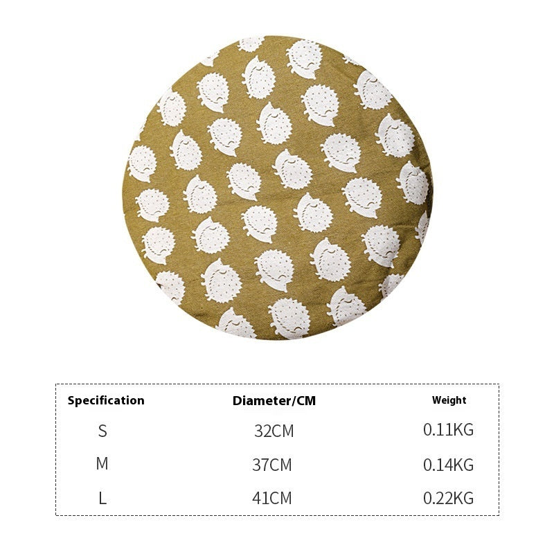 Cotton String Stitching Cute Woven Cat Nest Mat