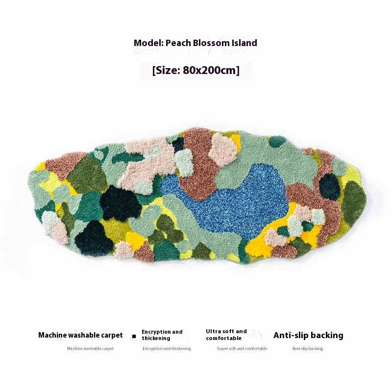 Bedroom Long Bed Bedside Children's Room Floor Mat