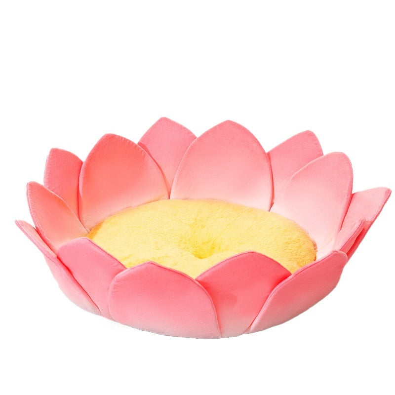 Lotus Petal Cat Nest Four Seasons Universal Thermal Mat Pet Bed Supplies