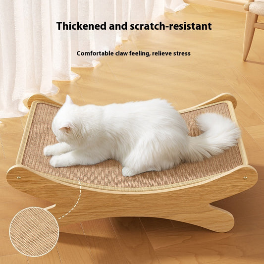 Sisal Cat Scratch Board Cat Nest Integrated Scratch-resistant Wear-resistant No Dandruff
