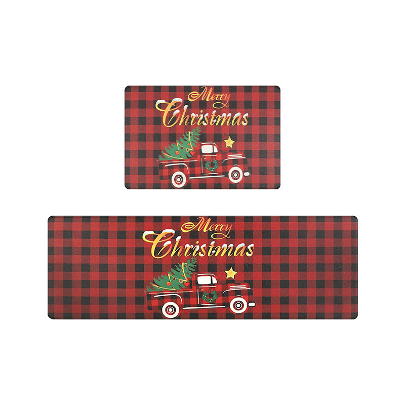 Festive Christmas Decorative Door Mat Doorway Foot Mat