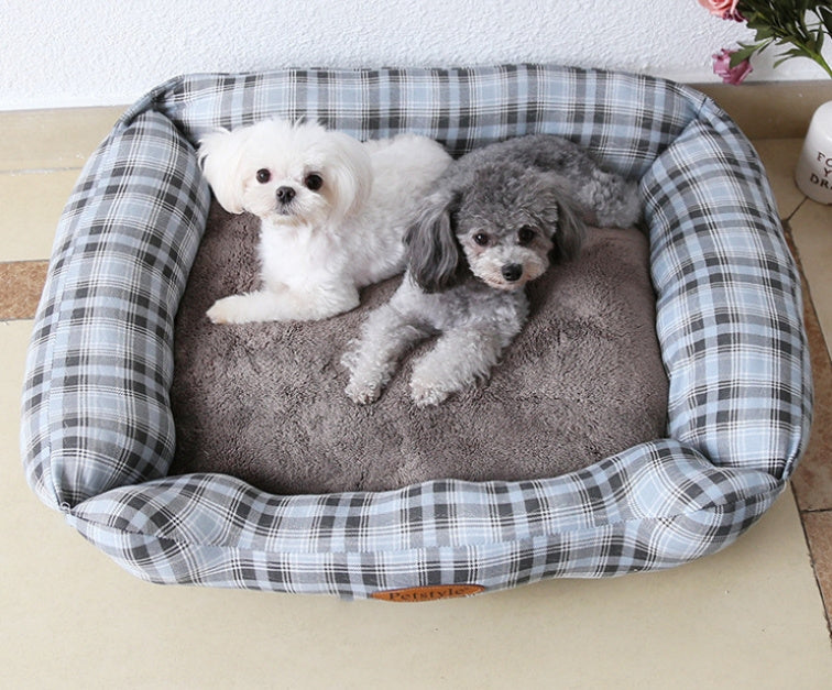Small Square Nest Teddy Bichon Pet Kennel Dog Mat Four Seasons Universal Warm Nest