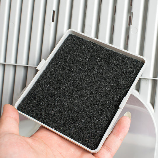 Pet Filter Cotton Activated Carbon Deodorant Filter Closed Litter Box A Pack Of Three Pieces