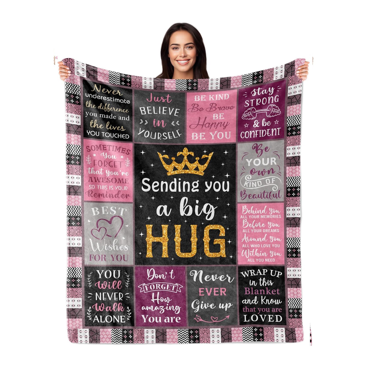 Flannel Blanket Printed Party Bedroom Decoration