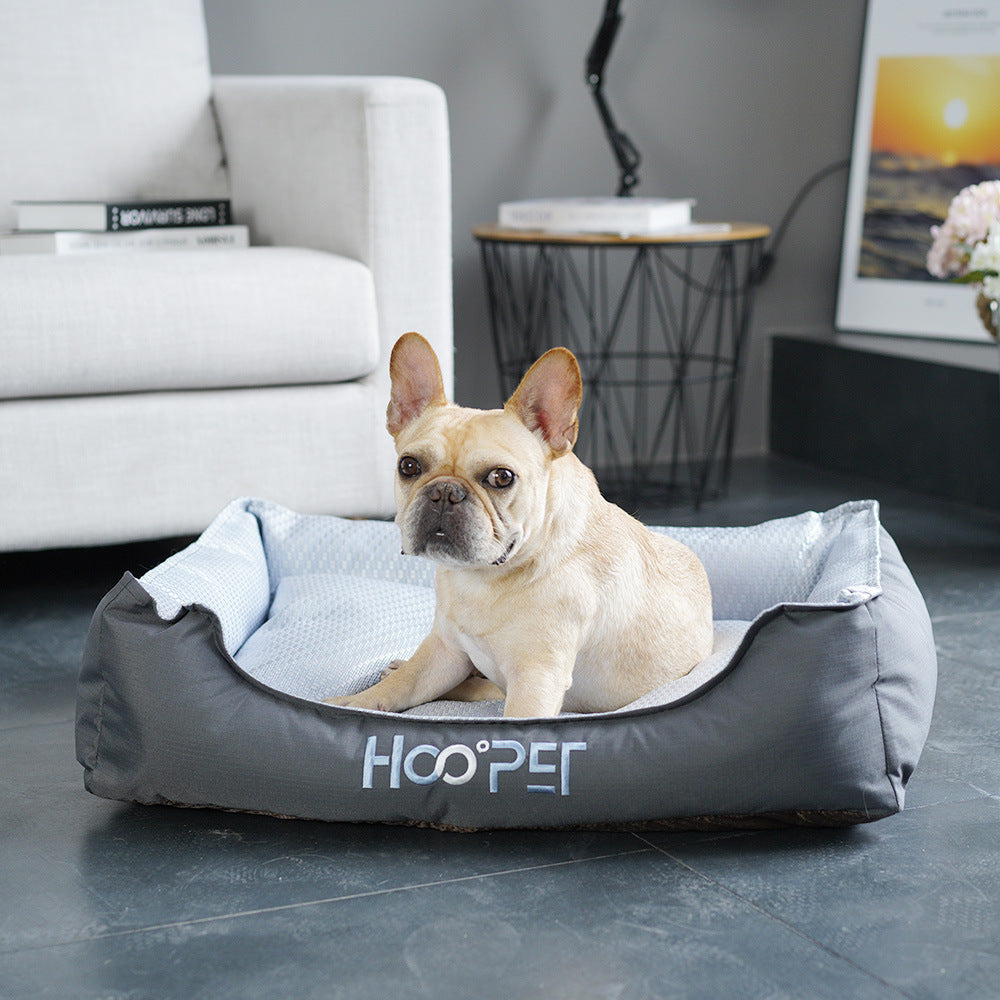 Dogs Bed Summer Pet Bed Soft Dog House New Nest With Removable Cover Small Medium Bed Dog Mattress Cat Cave Soft Pet Bed