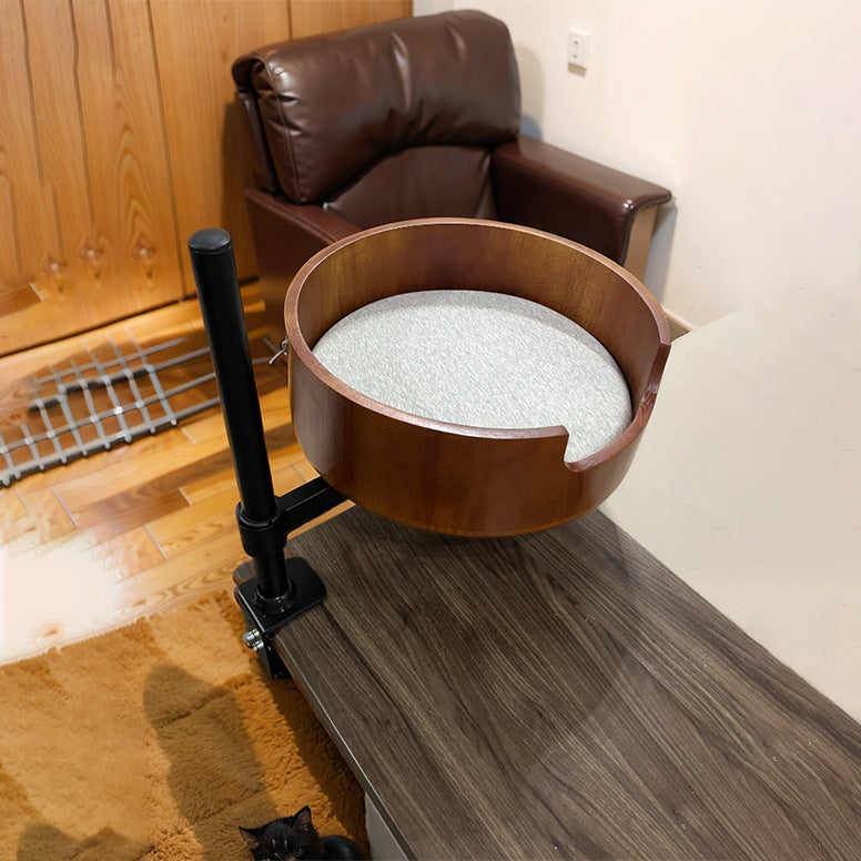 Desktop Suspension Chamfer Desk Bed Round Cat Nest