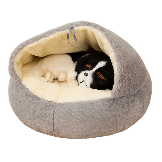 Universal Kennel For All Four Seasons, Sleeping Cat Nest, Semi-closed Dog House, Cat Bed, Warm Winter Nest, Pet Supplies