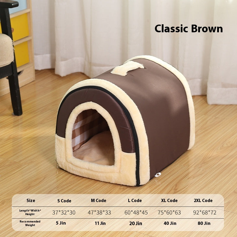 Four Seasons Universal Dog Pet Supplies Cat Nest Removable And Washable