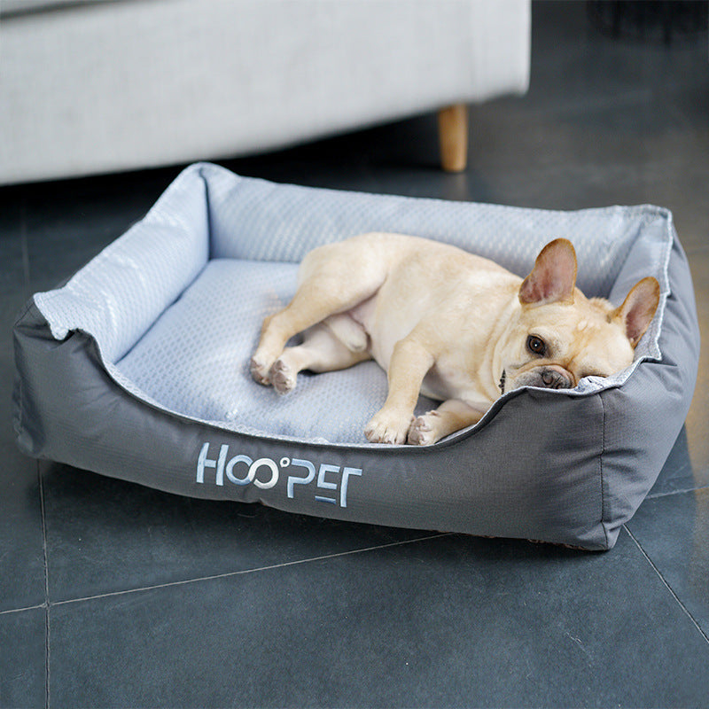 Dogs Bed Summer Pet Bed Soft Dog House New Nest With Removable Cover Small Medium Bed Dog Mattress Cat Cave Soft Pet Bed