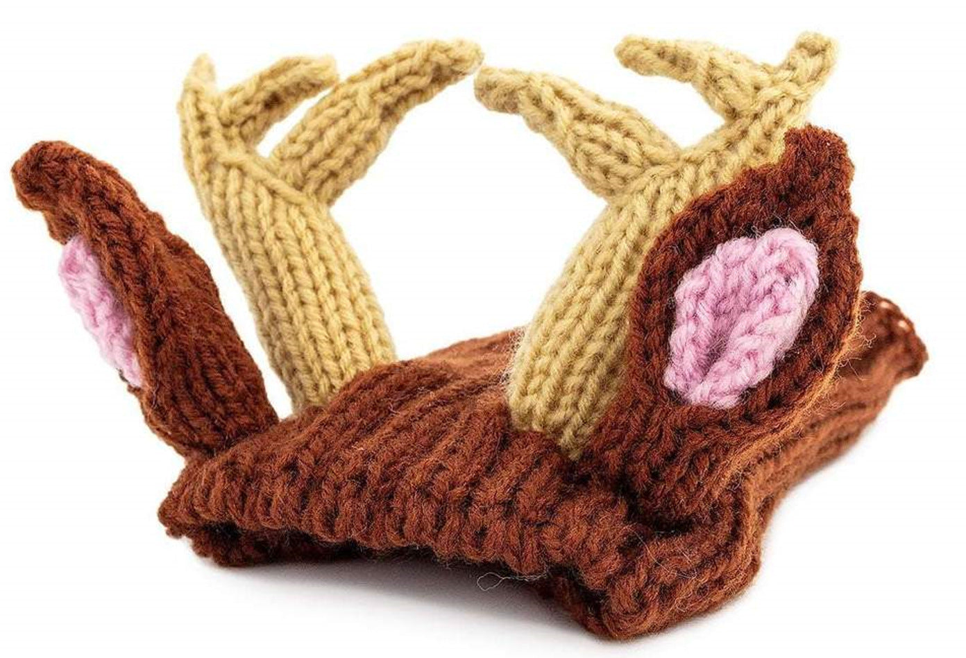 Pet Dog Dinosaur Warm Windproof Halloween Knitted Hat Head Cover