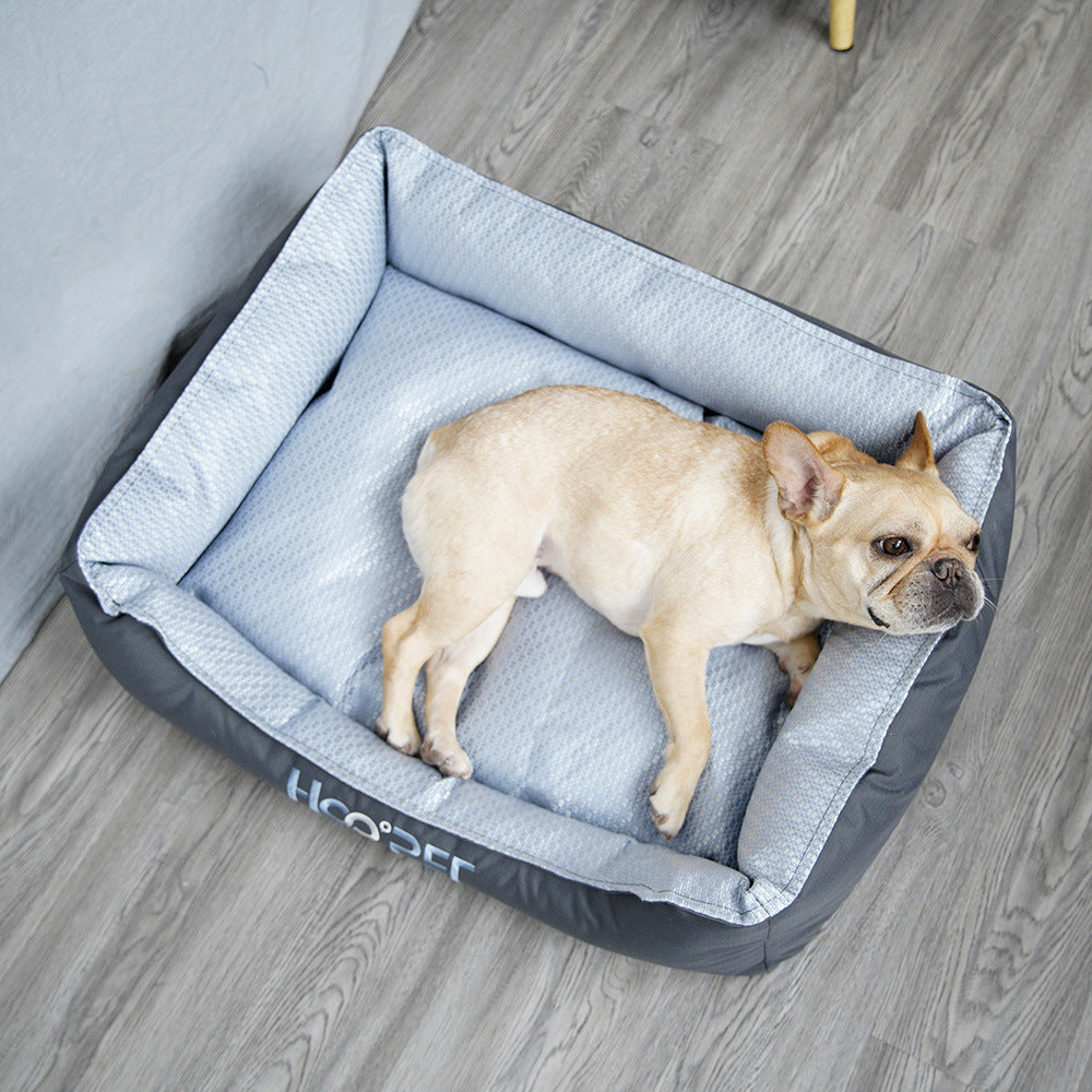 Dogs Bed Summer Pet Bed Soft Dog House New Nest With Removable Cover Small Medium Bed Dog Mattress Cat Cave Soft Pet Bed