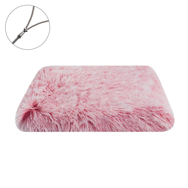 Plush Square Kennel Cat Mat